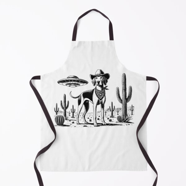 Item preview, Vintage Retro American Foxhound UFO Western Country Wild West Dog Mom Dad designed and sold by Kimberley King Art King Art.