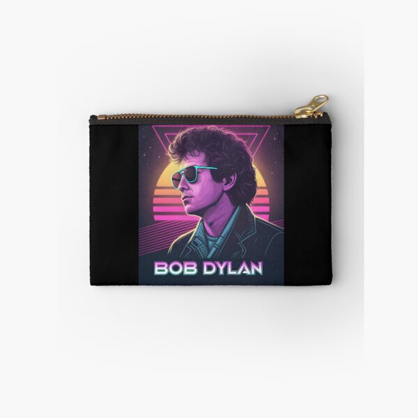 Item preview, Bob Dylan Vaporwave Retro Portrait – 80s Synthwave Vibes designed and sold by JayceTucker89.