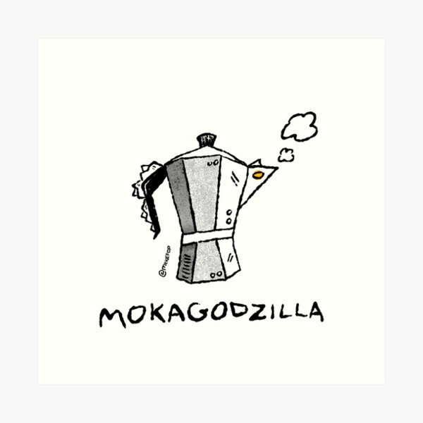 Item preview, Kaiju Coffee Pot designed and sold by mikepop.