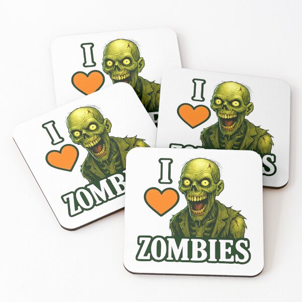 Item preview, I Love Zombies – Horror Fan Favorite designed and sold by Spooky-Grandpa.
