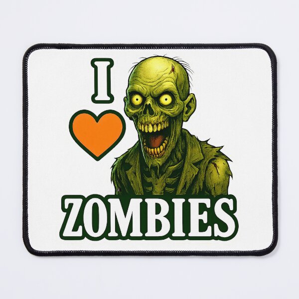 Item preview, I Love Zombies – Horror Fan Favorite designed and sold by Spooky-Grandpa.