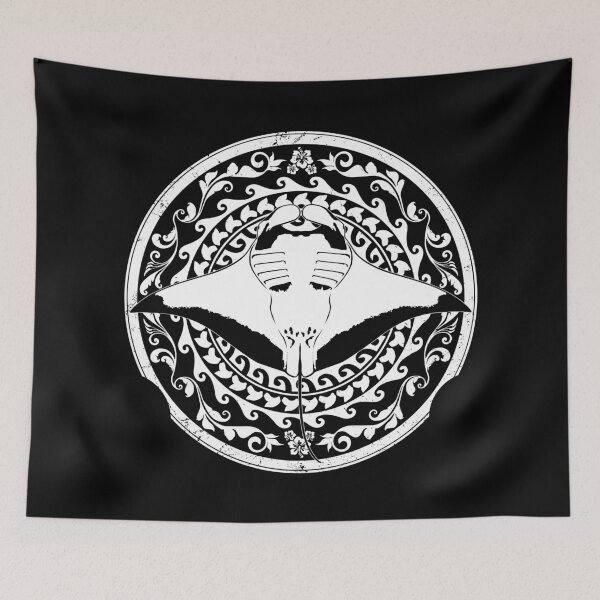 Item preview, Manta Ray Polynesian Tribal designed and sold by NicGrayGraphic.