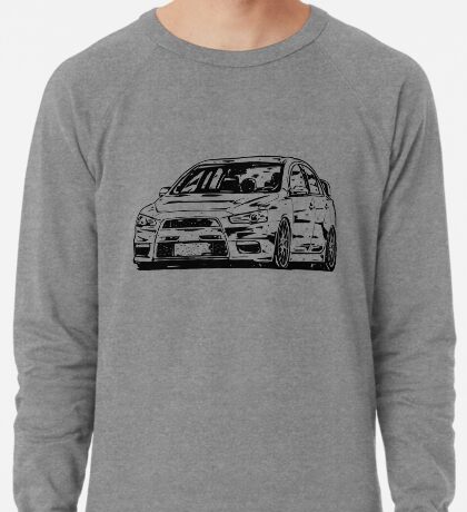 glstkrrn Lancer Evolution Evo 7 8 9 Ugly Christmas Sweater