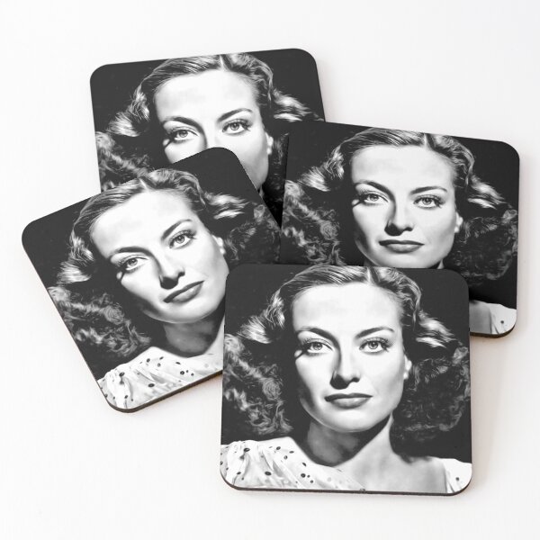 Item preview, Portrait of Joan Crawford, famous American actress in Hollywood in mid-twentieth century designed and sold by Silver Screen Prints.