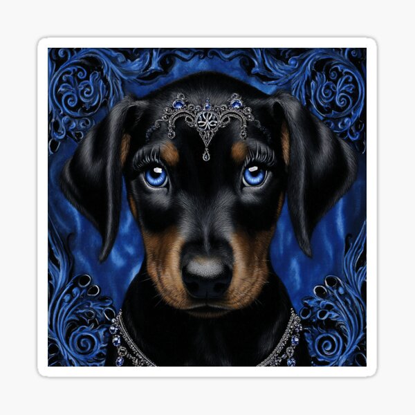 Item preview, Opulent Doberman designed and sold by Nocturne  Paws.