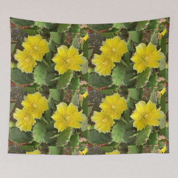 Item preview, Yellow Cactus Flowers  designed and sold by Amanda1775.