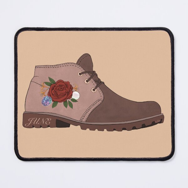 Item preview, June Birthday Hiking Boot designed and sold by EcoElsa.