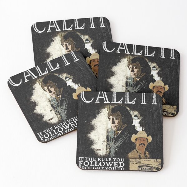 Item preview, Call It – No Country for Old Men Minimalist Poster designed and sold by FrandWeb Graphics.