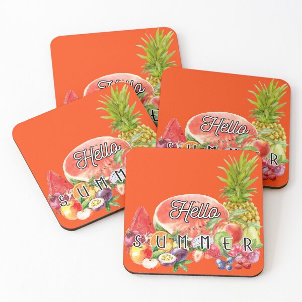 Item preview, Hello Summer, vintage fruits. designed and sold by InkVolt.