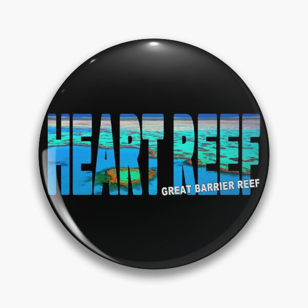 Item preview, HEART REEF Great Barrier Reef - Whitsundays QLD Australia  designed and sold by Adam Gormley.