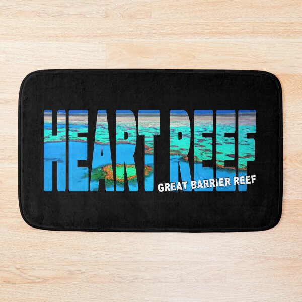 Item preview, HEART REEF Great Barrier Reef - Whitsundays QLD Australia  designed and sold by Adam Gormley.