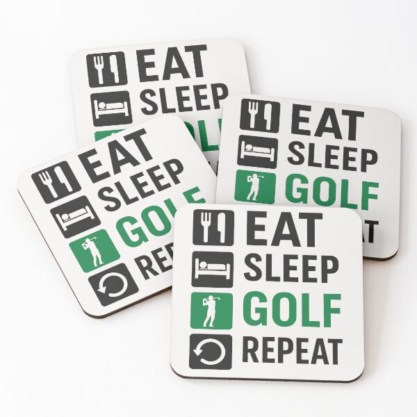 Item preview, Eat, sleep, golf, repeat designed and sold by JAL Design.
