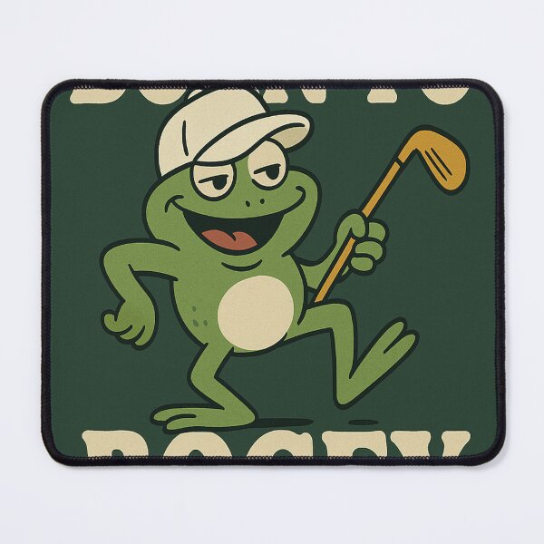 Item preview, Born to Bogey – Funny Golf Frog Vintage Design designed and sold by JAL Design.