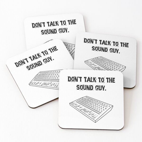 Item preview, "Don't talk to the sound guy." designed and sold by AngrySoundGuy.