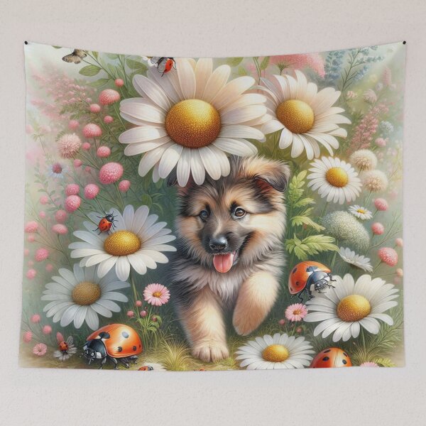 Item preview, Daisy Delight German Shepherd Pup designed and sold by Wags & Tails.