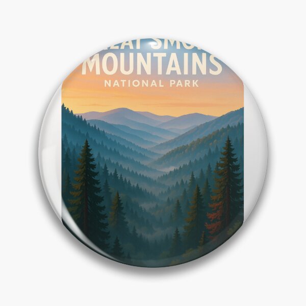 Item preview, Sunset Vista over Great Smoky Mountains National Park designed and sold by Places On Earth.