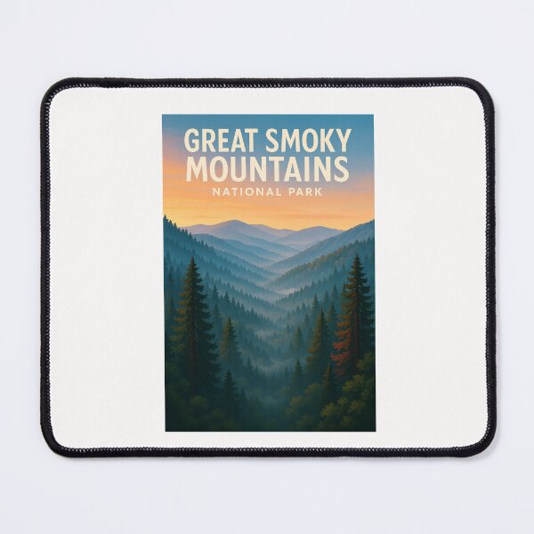 Item preview, Sunset Vista over Great Smoky Mountains National Park designed and sold by Places On Earth.