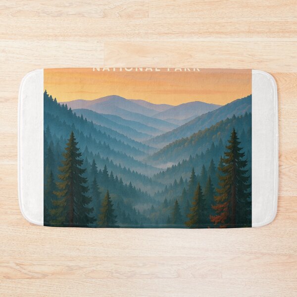 Item preview, Sunset Vista over Great Smoky Mountains National Park designed and sold by Places On Earth.