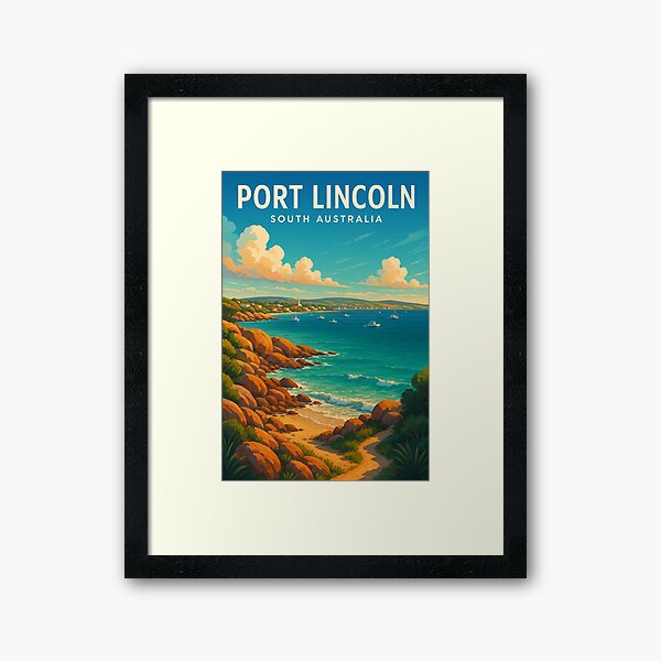 Item preview, Coastal View of Port Lincoln, South Australia designed and sold by Places On Earth.