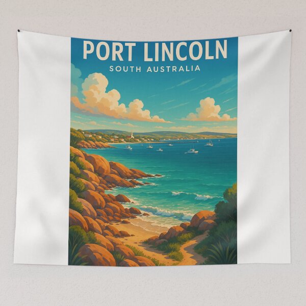 Item preview, Coastal View of Port Lincoln, South Australia designed and sold by Places On Earth.