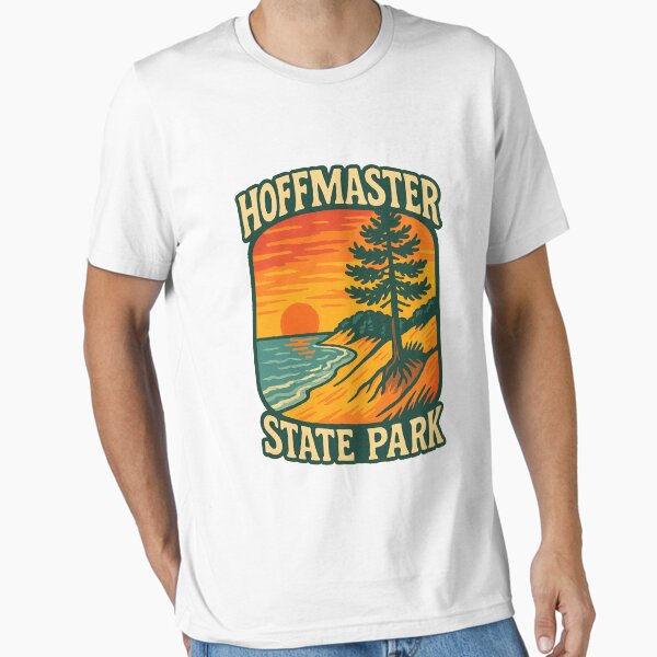 Item preview, Sunset over Hoffmaster State Park Dunes and Shoreline designed and sold by Places On Earth.