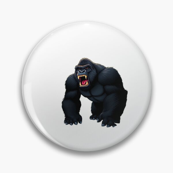 Item preview, Gorilla showing fangs designed and sold by Kenji11.