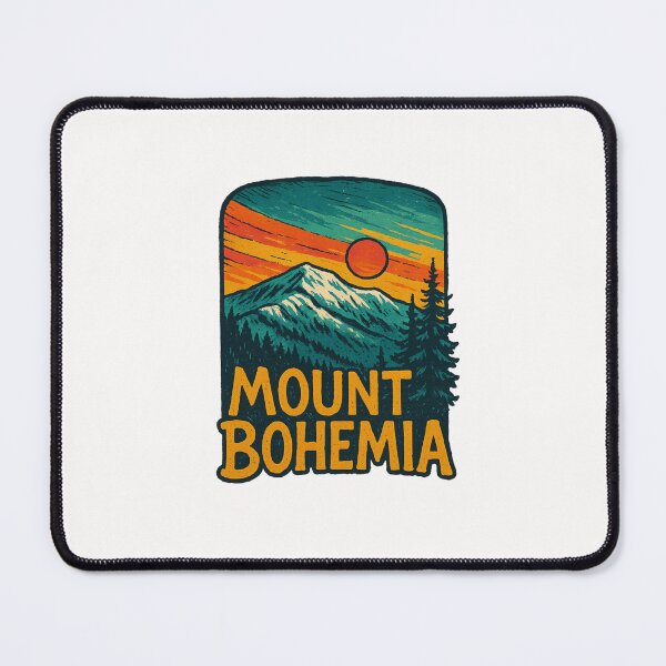 Item preview, Snowy Peak of Mount Bohemia with Sunset, Michigan designed and sold by Places On Earth.