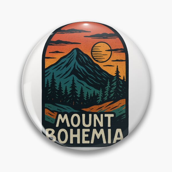 Item preview, Sunset Over Mount Bohemia Forested Wilderness, Michigan designed and sold by Places On Earth.