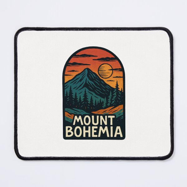Item preview, Sunset Over Mount Bohemia Forested Wilderness, Michigan designed and sold by Places On Earth.