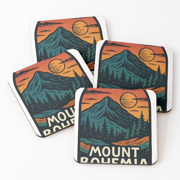 Item preview, Sunset Over Mount Bohemia Forested Wilderness, Michigan designed and sold by Places On Earth.