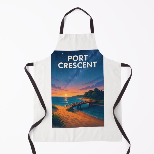 Item preview, Sunset and Milky Way at Port Crescent State Park, Michigan designed and sold by Places On Earth.