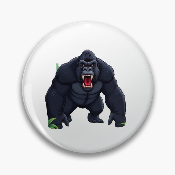 Item preview, Gorilla showing fangs designed and sold by Kenji11.