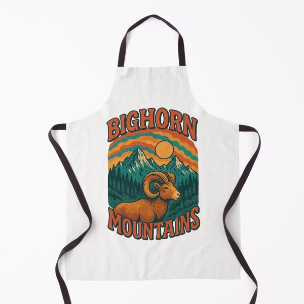Item preview, Bighorn Mountains Sunset and Bighorn Sheep, Wyoming designed and sold by Places On Earth.