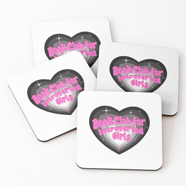 Item preview, Book club for introverted girls designed and sold by pinkyfish1010.
