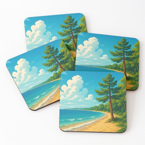 Item preview, Traverse City State Park – Lake Michigan Summer View designed and sold by Places On Earth.