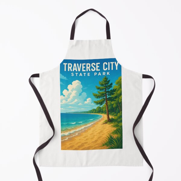 Item preview, Traverse City State Park – Lake Michigan Summer View designed and sold by Places On Earth.