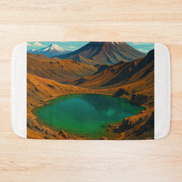 Item preview, Tongariro National Park – Volcanic Peaks and Alpine Lake designed and sold by Places On Earth.