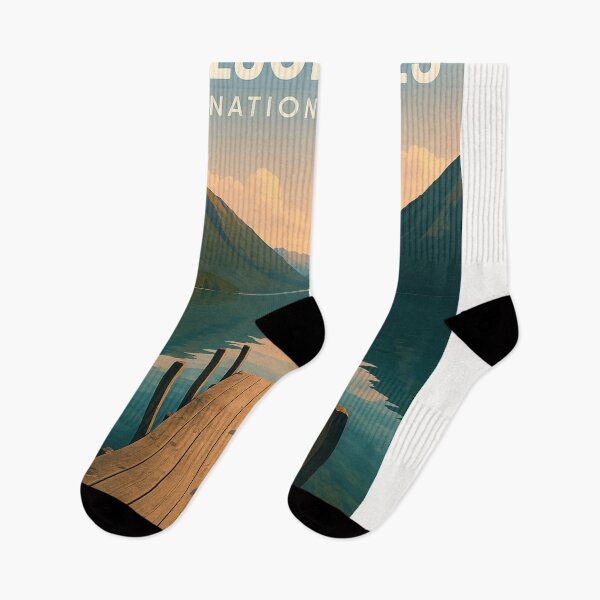 Item preview, Nelson Lakes National Park – Quiet Dock and Mountain Reflections designed and sold by Places On Earth.