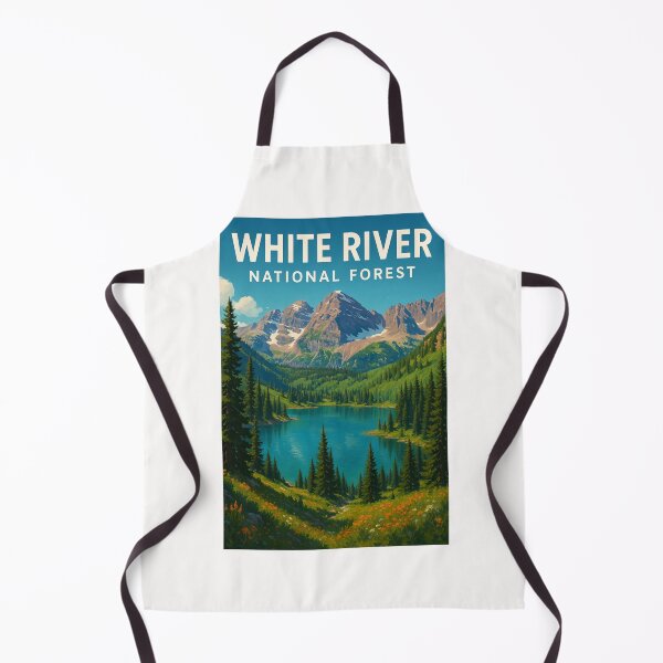 Item preview, White River National Forest – Alpine Lake and Rocky Mountains designed and sold by Places On Earth.