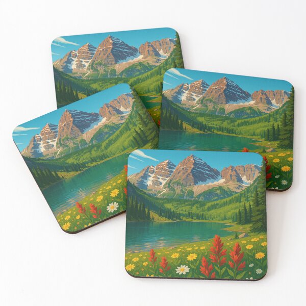 Item preview, White River National Forest – Wildflowers and Mountain Peaks designed and sold by Places On Earth.