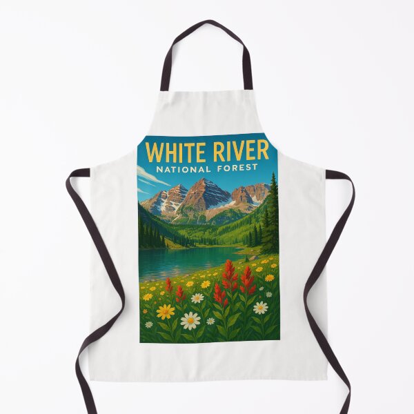 Item preview, White River National Forest – Wildflowers and Mountain Peaks designed and sold by Places On Earth.