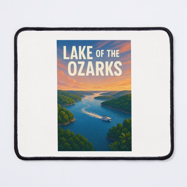 Item preview, Lake of the Ozarks – Boating Through Missouri’s River Bends designed and sold by Places On Earth.