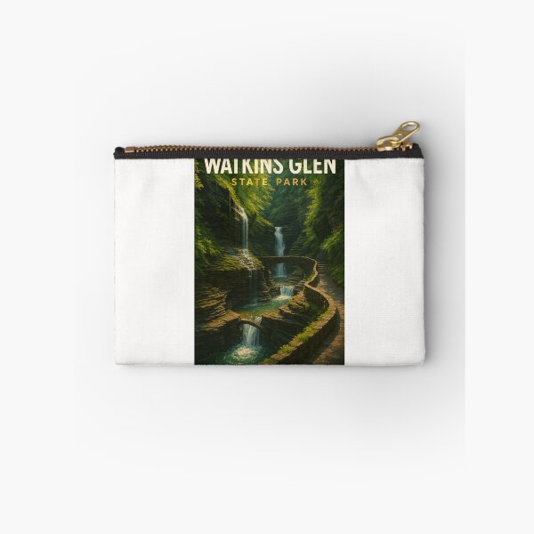 Item preview, Watkins Glen State Park – Gorge Trail and Cascading Falls designed and sold by Places On Earth.