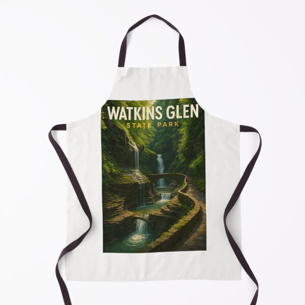 Item preview, Watkins Glen State Park – Gorge Trail and Cascading Falls designed and sold by Places On Earth.
