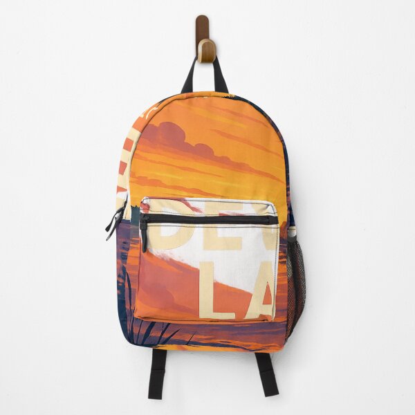 Item preview, Devils Lake North Dakota – Sunset Over Island Shoreline designed and sold by Places On Earth.