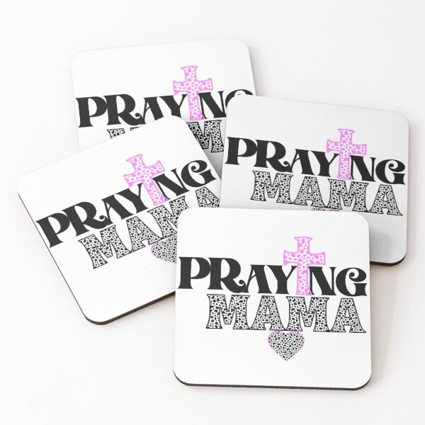 Item preview, Praying Mama Christian Dalmation Pattern Text designed and sold by DivineHaven.