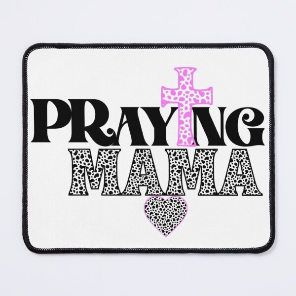 Item preview, Praying Mama Christian Dalmation Pattern Text designed and sold by DivineHaven.