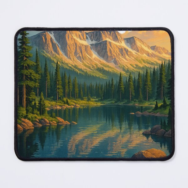 Item preview, Medicine Bow–Routt National Forest – Mountain Reflection Landscape designed and sold by Aryabek.