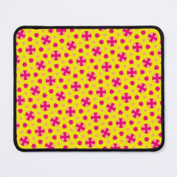 Item preview, Yellow and Pink Geometric Pattern designed and sold by HappyHavenStu.