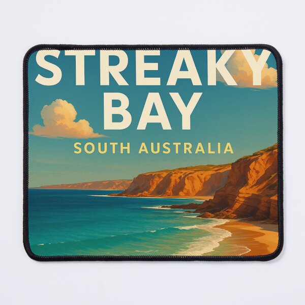 Item preview, Streaky Bay South Australia – Coastal Cliffs and Ocean Horizon designed and sold by Aryabek.